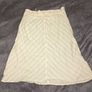 High waisted skirt